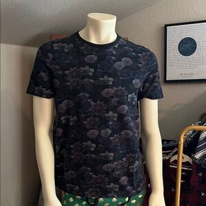 Ted Baker Floral Men's Waffle Tee